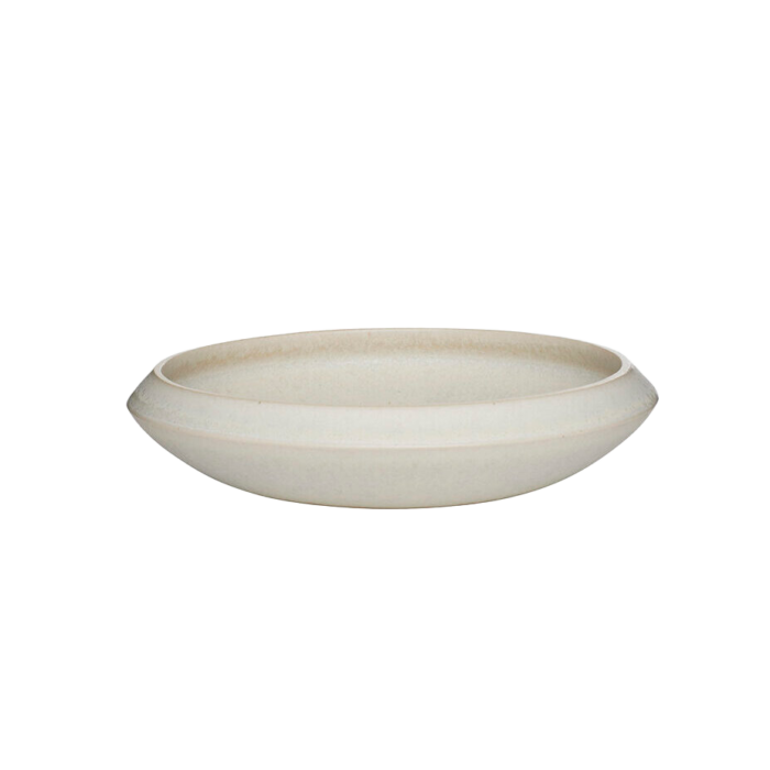 Assiette - Dyb - Perlemor / Hvid