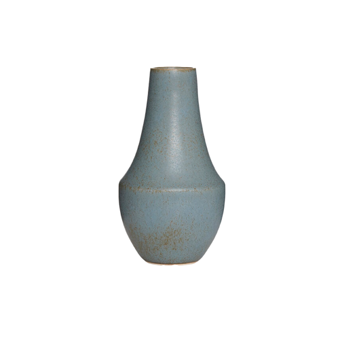 Mini Vase - Blågrå - Høj